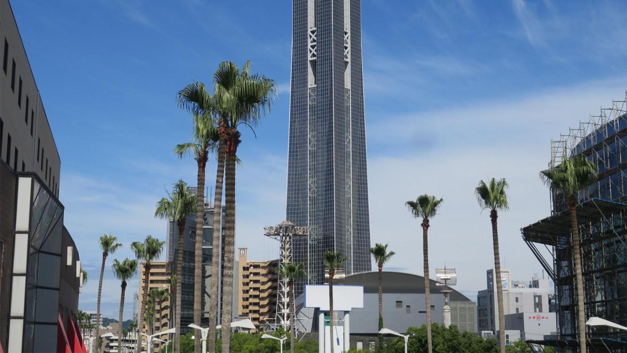 Toyoko Inn Shimonoseki Kaikyo Yume Tower Mae Exterior foto